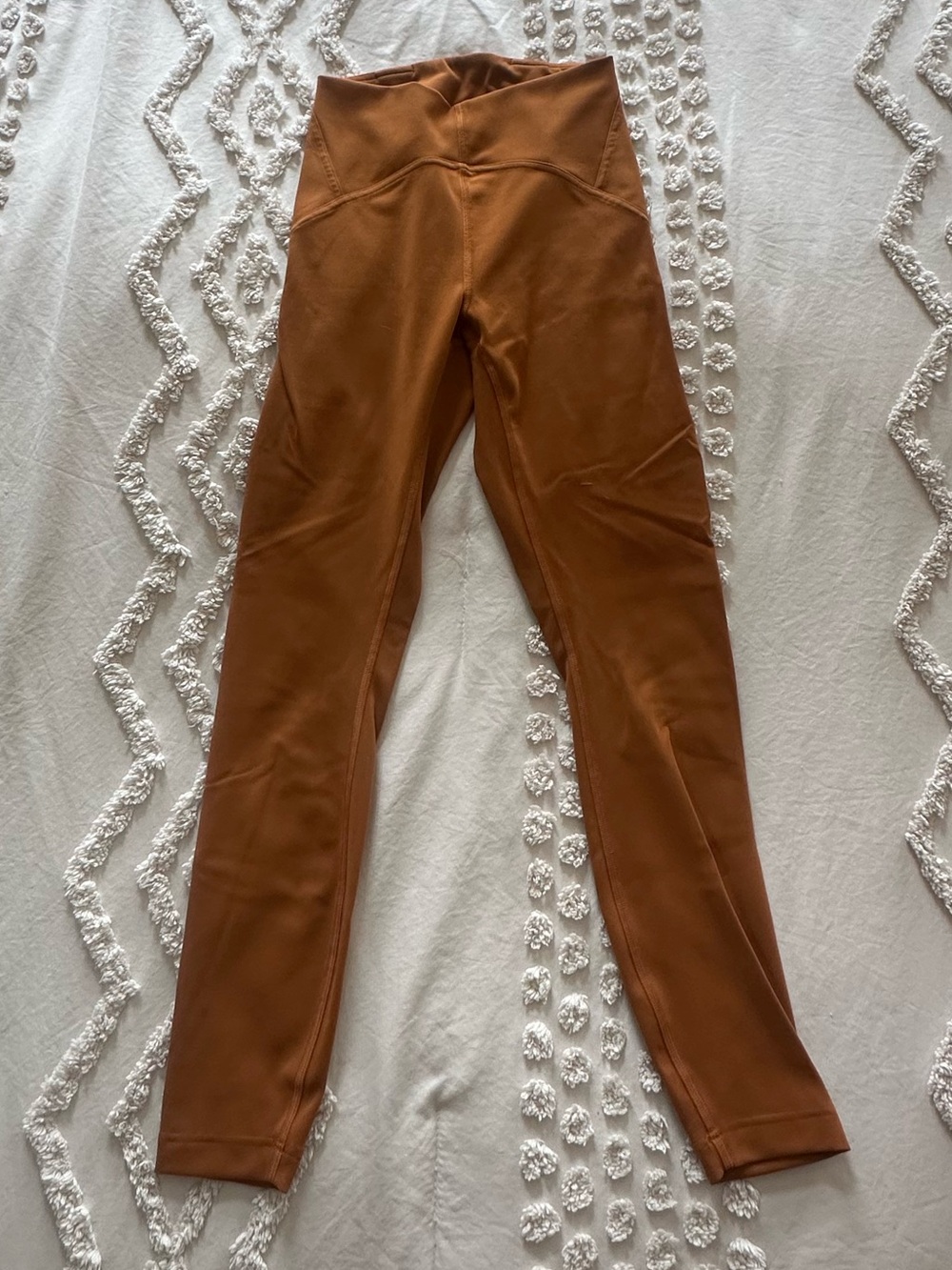 Lululemon Rust Brown High-Waist Leggings